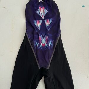 Arena Black and Purple Swimwear